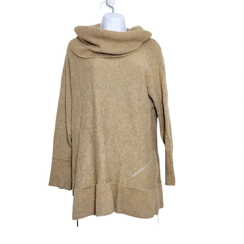 Soft Surroundings Cowl Neck Wool and‎ Cashmere Blend Sweater size S/M